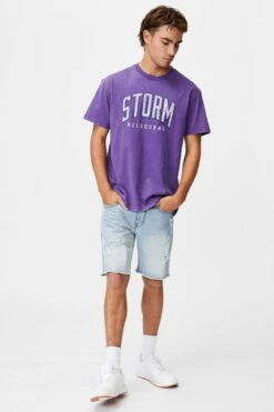 Nrl Mens Collegiate T-Shirt ROOSTERS