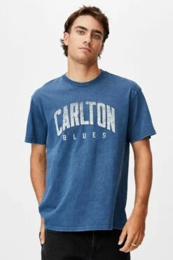 Afl Mens Collegiate T-Shirt MELBOURNE -Mens Clothing Store 9630231 03 2