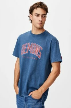 Afl Mens Collegiate T-Shirt MELBOURNE -Mens Clothing Store 9630231 11 2