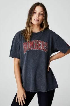 Afl Womens Collegiate T-Shirt CARLTON -Mens Clothing Store 9630235 05 2