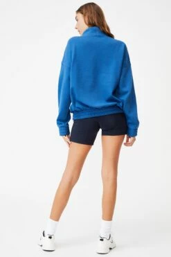 Afl Womens Fleece 1/4 Zip Jumper WEST COAST -Mens Clothing Store 9630250 17 4