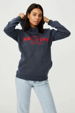 Nrl Womens Embroidered Chenille Hoodie SEA EAGLES -Mens Clothing Store 9630299 10 2