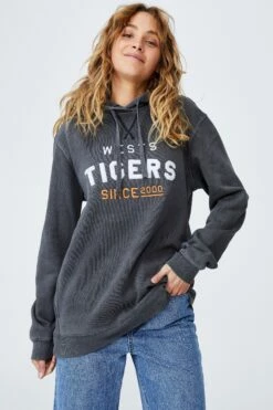 Nrl Womens Embroidered Chenille Hoodie SEA EAGLES -Mens Clothing Store 9630299 16 2 1