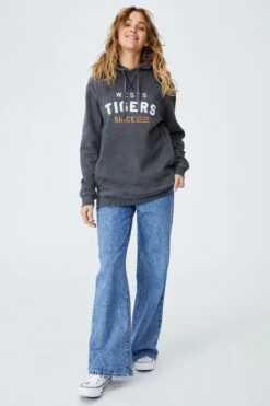 Nrl Womens Embroidered Chenille Hoodie SEA EAGLES -Mens Clothing Store 9630299 16 3