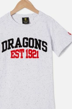 Nrl Kids Flocked Tee WESTS TIGERS -Mens Clothing Store 9630353 04 1