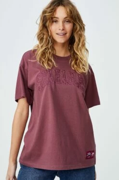 Nrl Womens Embroidered Tee SEA EAGLES -Mens Clothing Store 9630356 11 2