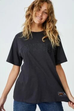 Nrl Womens Embroidered Tee SEA EAGLES