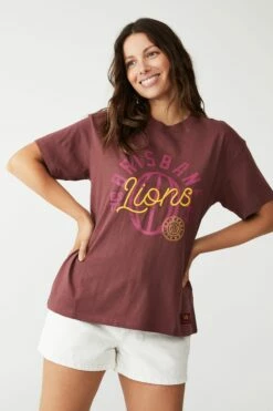 Afl Womens Embroidered Script Tee COLLINGWOOD 36 Afl Womens Embroidered Script Tee COLLINGWOOD -Mens Clothing Store 9630389 02 2