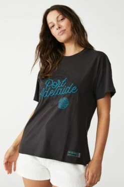 Afl Womens Embroidered Script Tee COLLINGWOOD 26 Afl Womens Embroidered Script Tee COLLINGWOOD -Mens Clothing Store 9630389 13 2