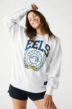 Nrl Womens Applique College Crew RAIDERS 21 Nrl Womens Applique College Crew RAIDERS -Mens Clothing Store 9630392 05 2
