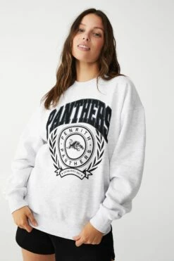 Nrl Womens Applique College Crew RAIDERS 20 Nrl Womens Applique College Crew RAIDERS -Mens Clothing Store 9630392 07 2