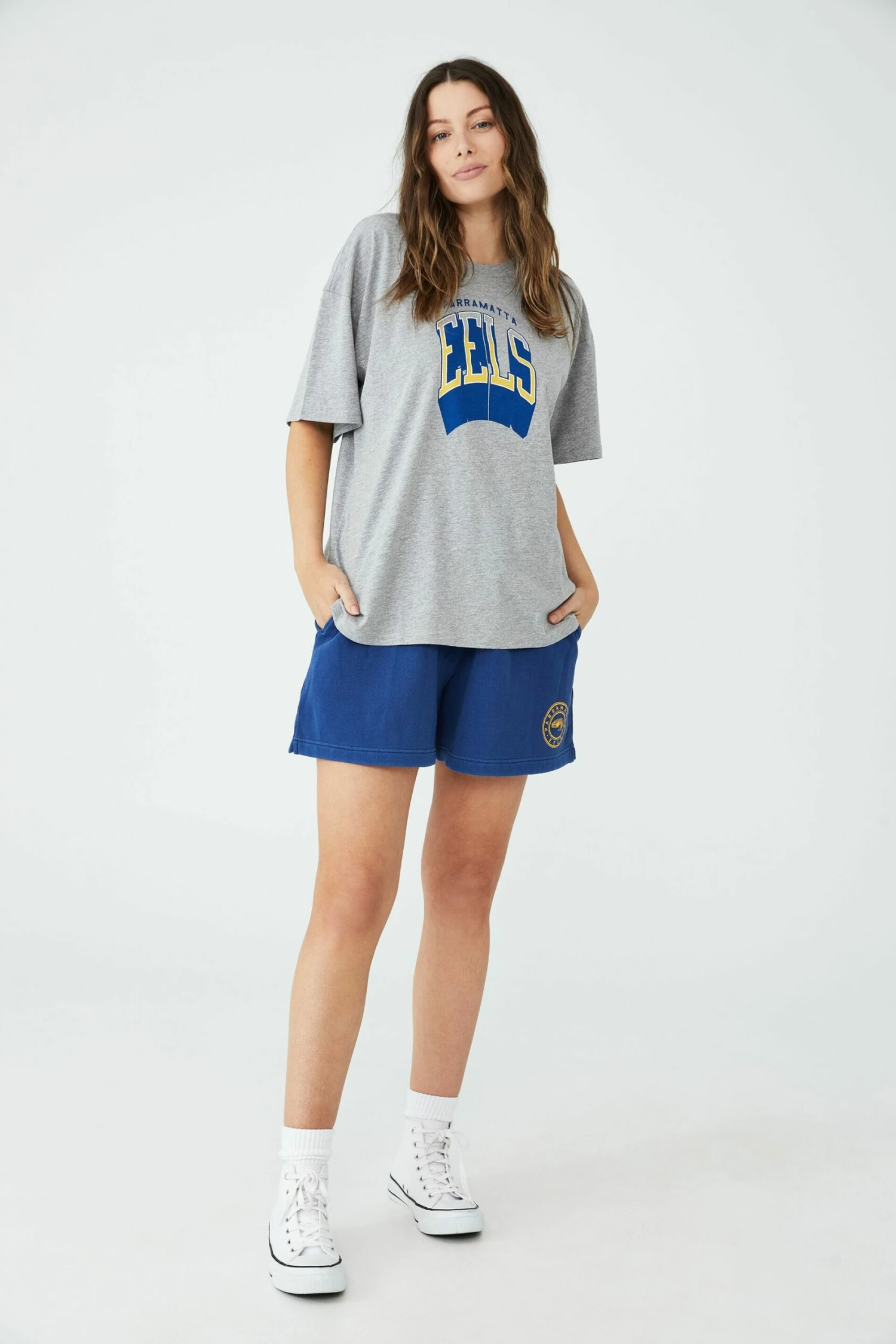 Nrl Womens Fleece Short STORM 7 Nrl Womens Fleece Short STORM - Image 7