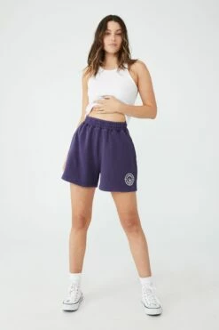 Nrl Womens Fleece Short STORM