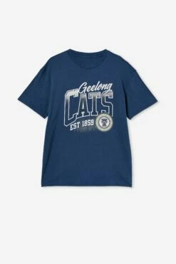 Afl Mens Souvenir Tee GEELONG -Mens Clothing Store 9630405 07 2