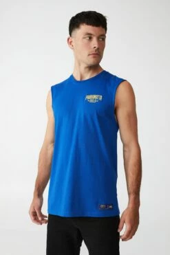 Nrl Mens Packed Emb Muscle Tank COWBOYS -Mens Clothing Store 9630406 05 2