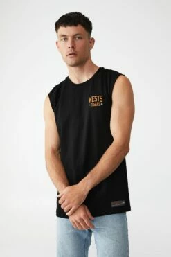 Nrl Mens Packed Emb Muscle Tank COWBOYS