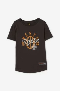 Nrl Kids Puff Print Tee DRAGONS