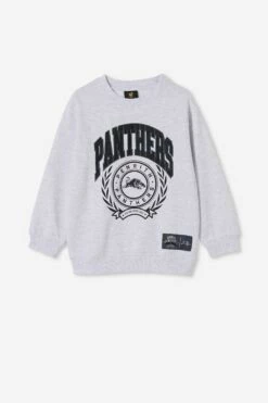 Nrl Kids Applique College Crew WESTS TIGERS -Mens Clothing Store 9630420 07 2