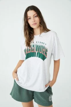 Nrl Womens Gradient Tee ROOSTERS -Mens Clothing Store 9630424 08 2 1