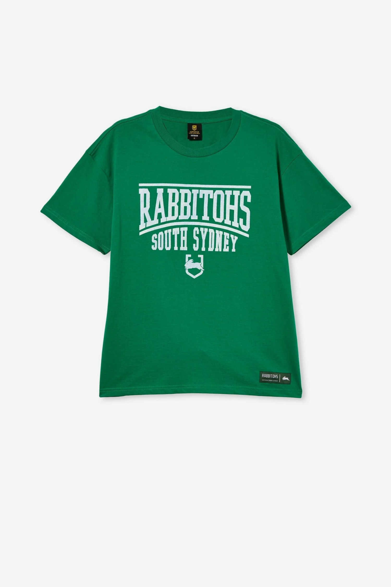 Nrl Womens Distressed Flock Tee RABBITOHS 9 Nrl Womens Distressed Flock Tee RABBITOHS - Image 9