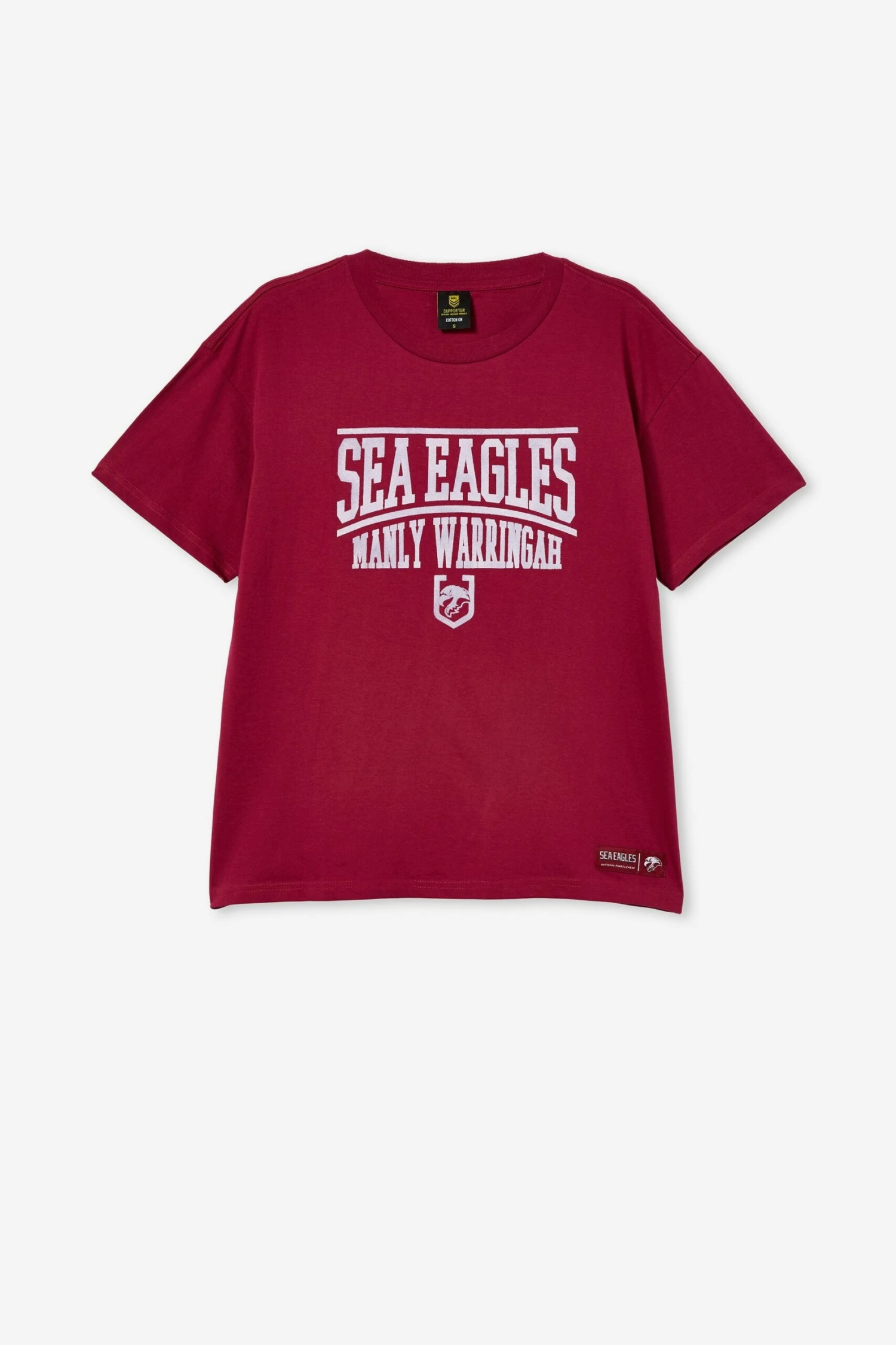 Nrl Womens Distressed Flock Tee RABBITOHS 17 Nrl Womens Distressed Flock Tee RABBITOHS - Image 17