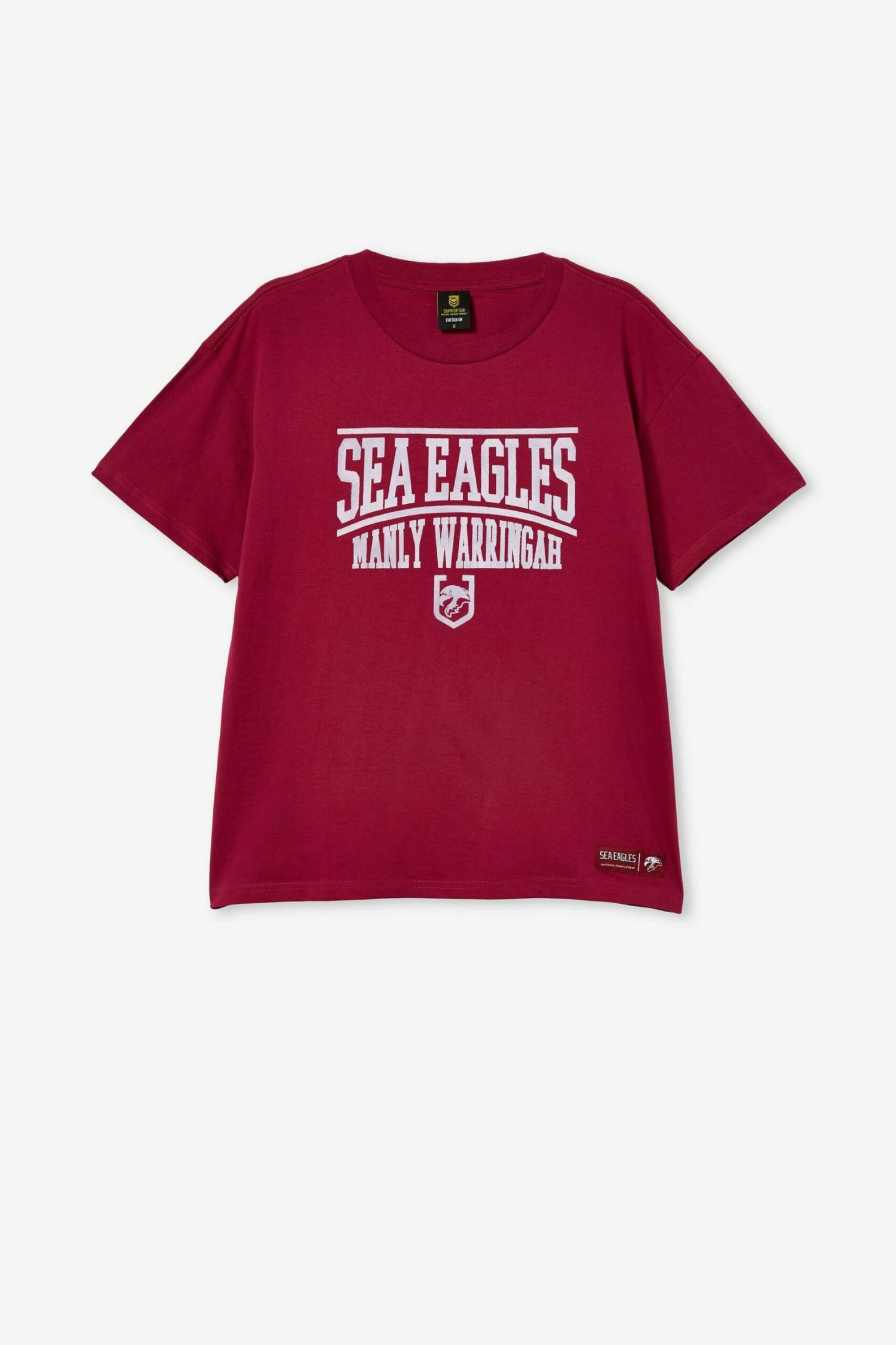 Nrl Womens Distressed Flock Tee RABBITOHS 6 Nrl Womens Distressed Flock Tee RABBITOHS - Image 6