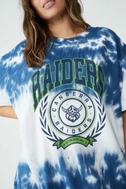 Nrl Womens Oversized Tee Nightie RAIDERS -Mens Clothing Store 9630428 09 4