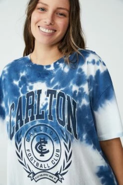 Afl Womens Oversized Tee Nightie BRISBANE -Mens Clothing Store 9630429 03 4