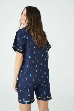 Nrl Adults Ss/Short Xmas Pj Set WESTS TIGERS -Mens Clothing Store 9630432 14 4