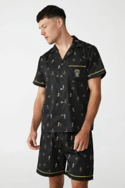 Afl Adults Ss/Short Xmas Pj Set PORT ADELAIDE -Mens Clothing Store 9630433 14 2