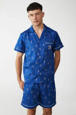 Afl Adults Ss/Short Xmas Pj Set PORT ADELAIDE