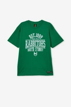 Nrl Mens Distressed Flock Tee TITANS -Mens Clothing Store 9630434 08 2