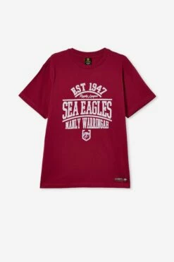 Nrl Mens Distressed Flock Tee TITANS -Mens Clothing Store 9630434 11 2