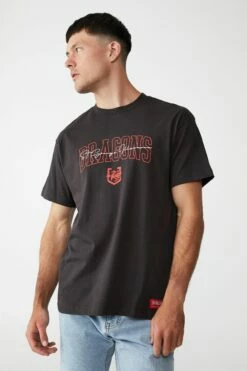 Nrl Mens Embroidery Script Tee ROOSTERS 17 Nrl Mens Embroidery Script Tee ROOSTERS -Mens Clothing Store 9630436 04 2