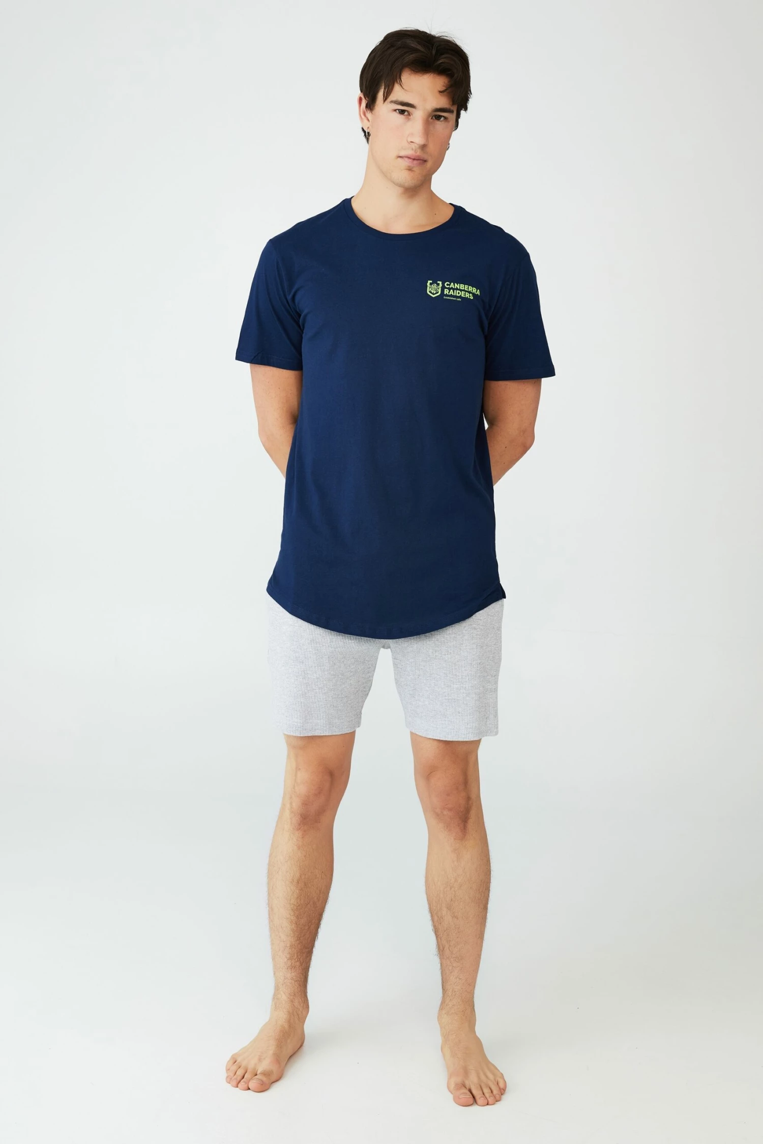 Nrl Mens Organic Cotton Sleep Tee DRAGONS 4 Nrl Mens Organic Cotton Sleep Tee DRAGONS - Image 4