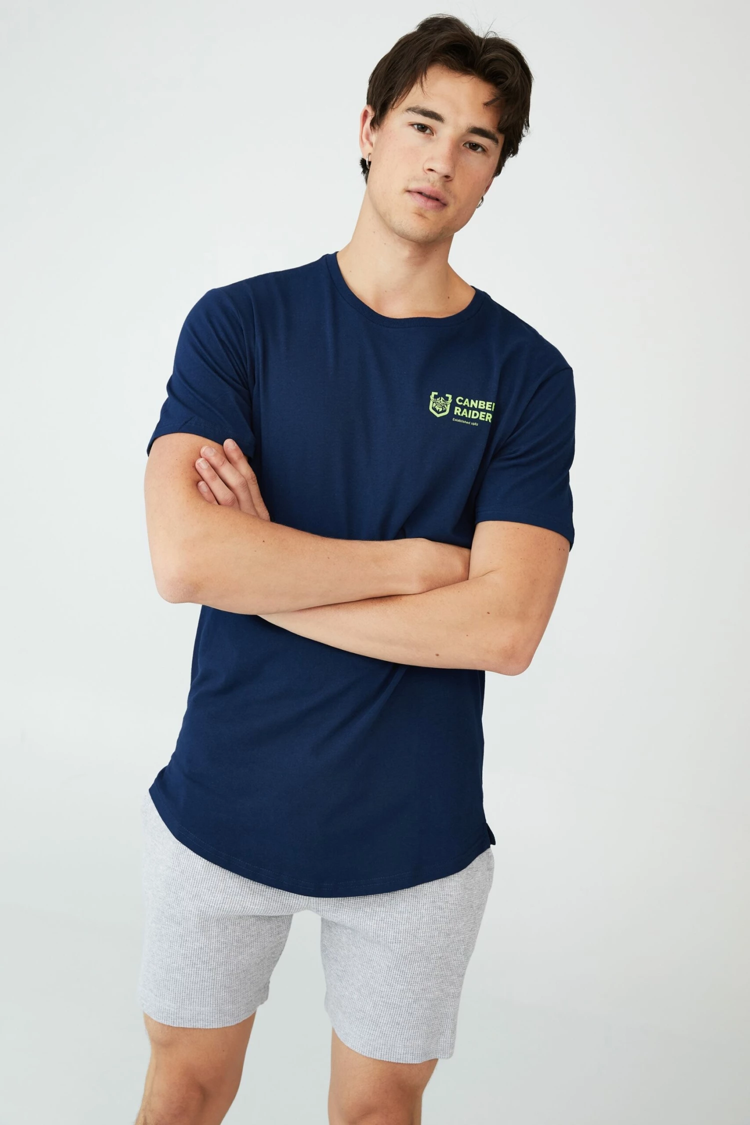 Nrl Mens Organic Cotton Sleep Tee DRAGONS 3 Nrl Mens Organic Cotton Sleep Tee DRAGONS - Image 3