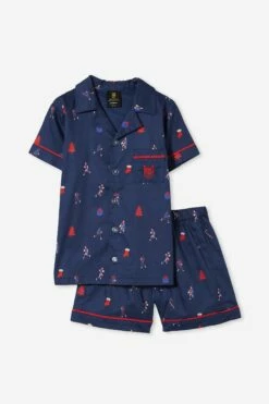 Nrl Kids Club Xmas Pj Set BRONCOS 28 Nrl Kids Club Xmas Pj Set BRONCOS -Mens Clothing Store 9630446 06 2