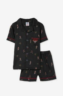 Afl Kids Club Xmas Pj Set PORT ADELAIDE -Mens Clothing Store 9630447 05 2