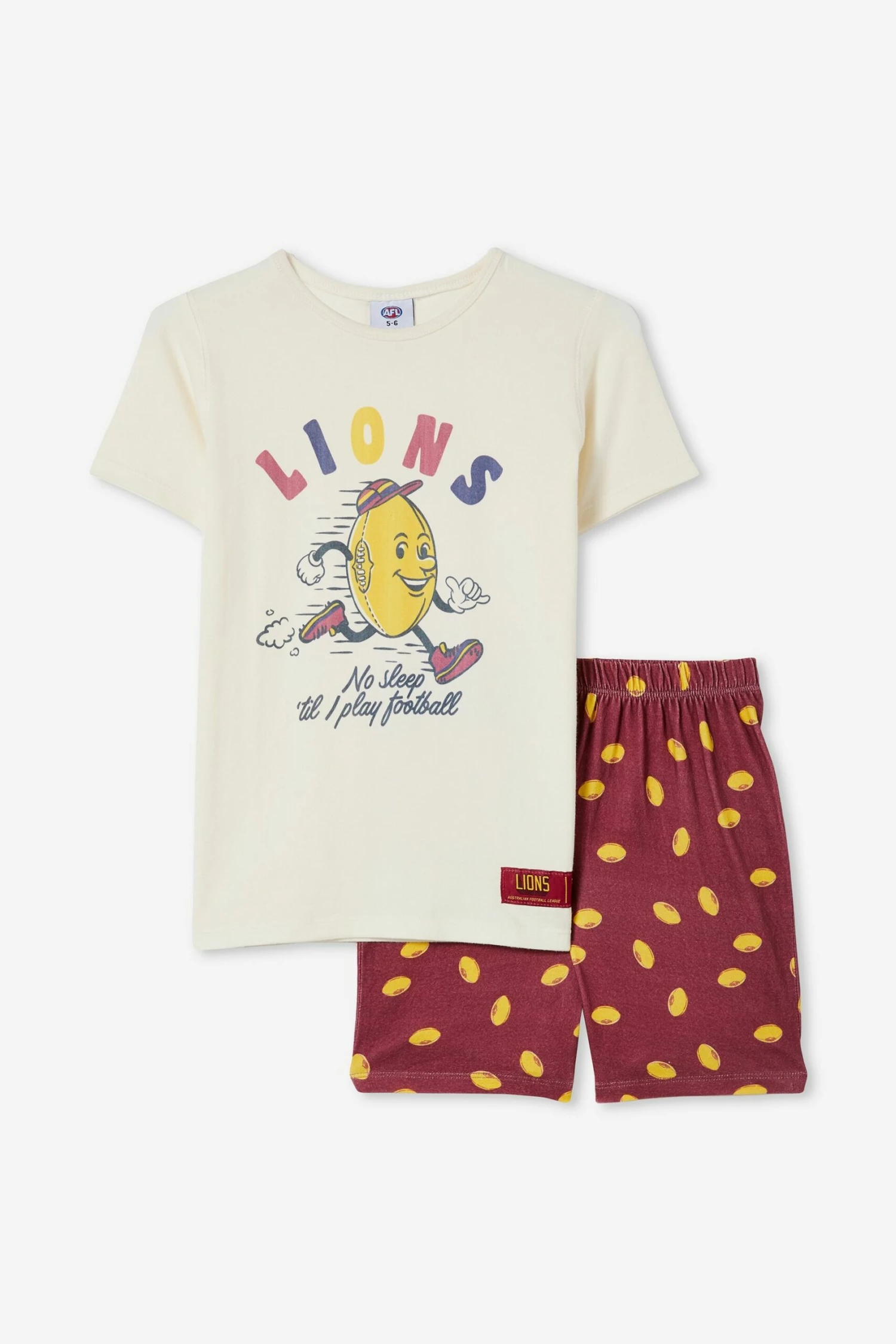 Afl Kids No Sleep Pyjama Set NORTH MELBOURNE 17 Afl Kids No Sleep Pyjama Set NORTH MELBOURNE - Image 17