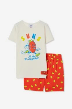 Afl Kids No Sleep Pyjama Set NORTH MELBOURNE 32 Afl Kids No Sleep Pyjama Set NORTH MELBOURNE -Mens Clothing Store 9630468 08 2