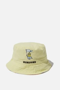 Nrl Kids Minions Bucket Hat BRONCOS -Mens Clothing Store 9630469 12 2