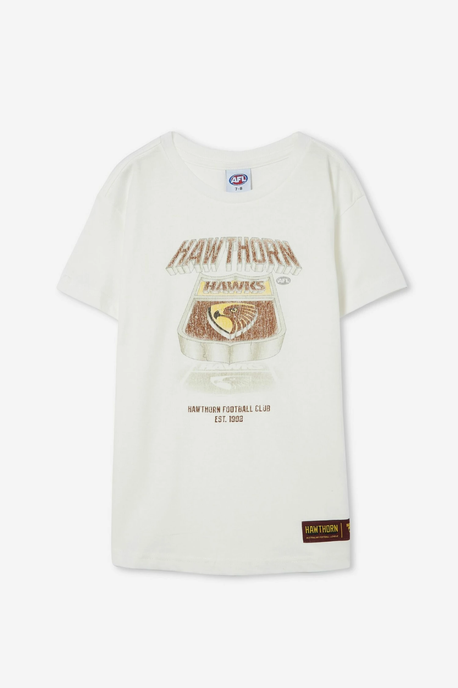 Afl Kids Retro T-Shirt ADELAIDE 8 Afl Kids Retro T-Shirt ADELAIDE - Image 8