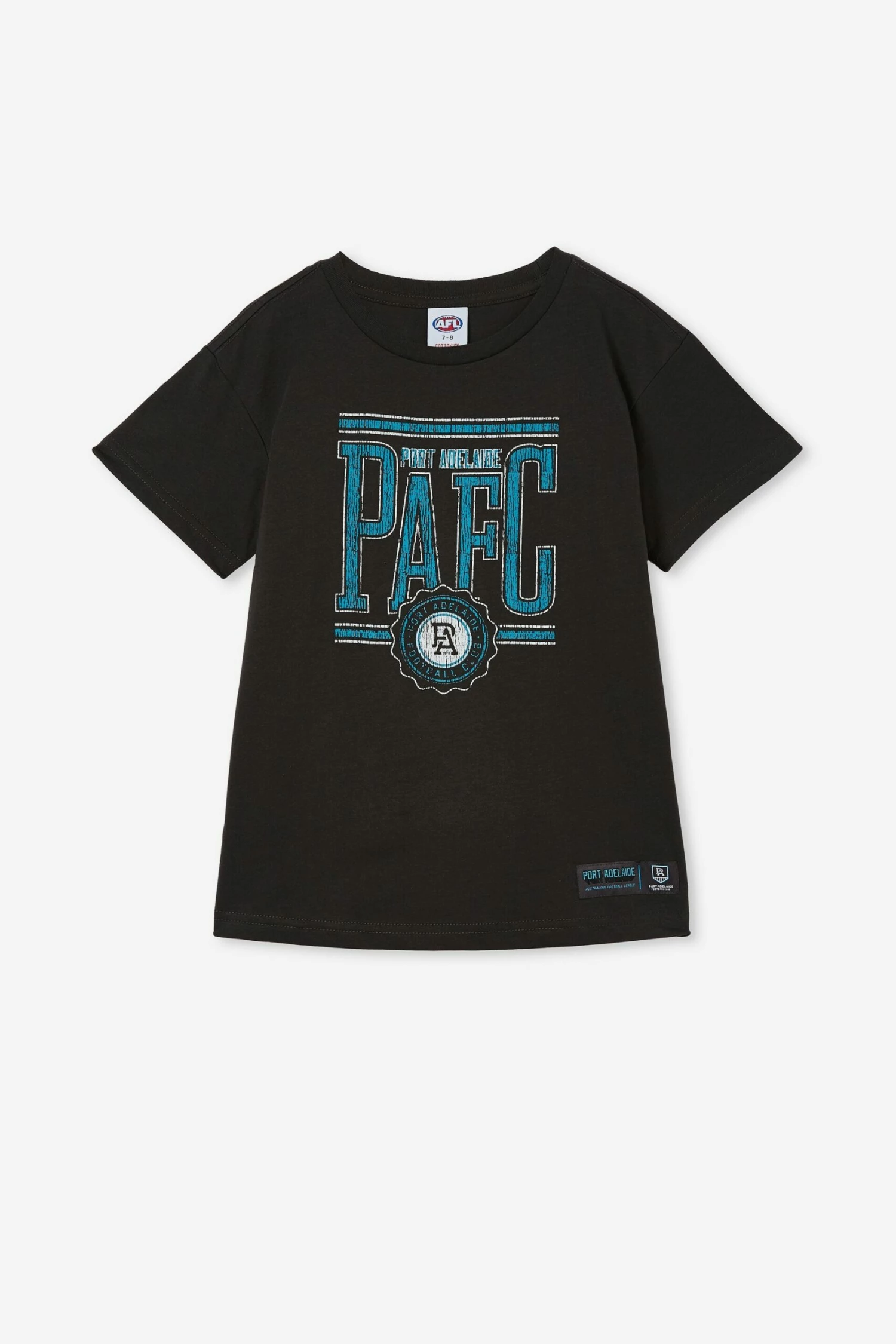 Afl Kids Retro T-Shirt ADELAIDE 5 Afl Kids Retro T-Shirt ADELAIDE - Image 5