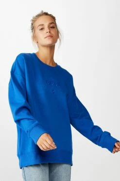 Nrl Womens Old School Jumper SEA EAGLES -Mens Clothing Store 9801293 05 2