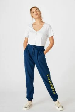 Nrl Womens Old School Track Pant WESTS TIGERS -Mens Clothing Store 9801297 03 2