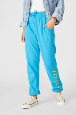 Nrl Womens Old School Track Pant WESTS TIGERS -Mens Clothing Store 9801297 14 4