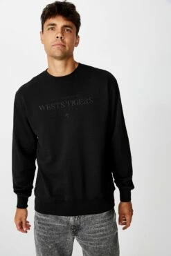 Nrl Mens Old School Jumper STORM