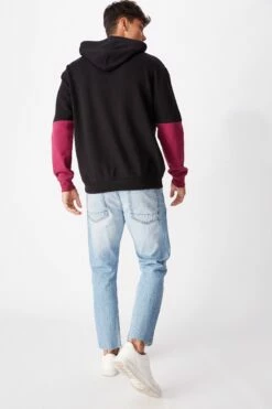 Nrl Mens Panel Hoodie BRONCOS -Mens Clothing Store 9801311 01 3