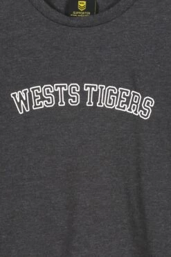 Nrl Kids Outline Graphic T-Shirt WESTS TIGERS -Mens Clothing Store 9801330 16 1