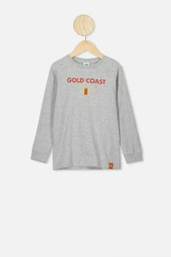 Afl Kids Graphic Long Sleeve GOLD COAST